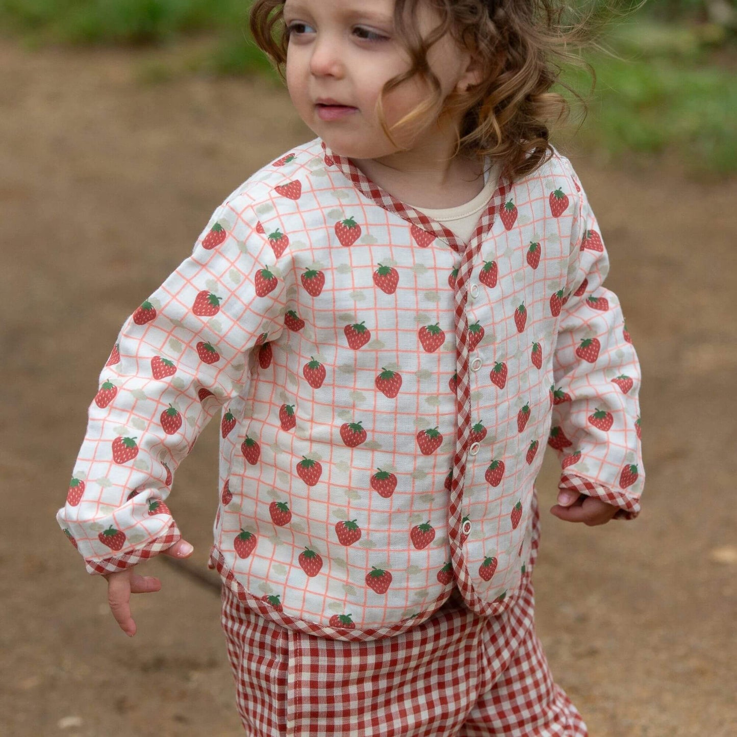 Strawberry Days Reversible Jacket