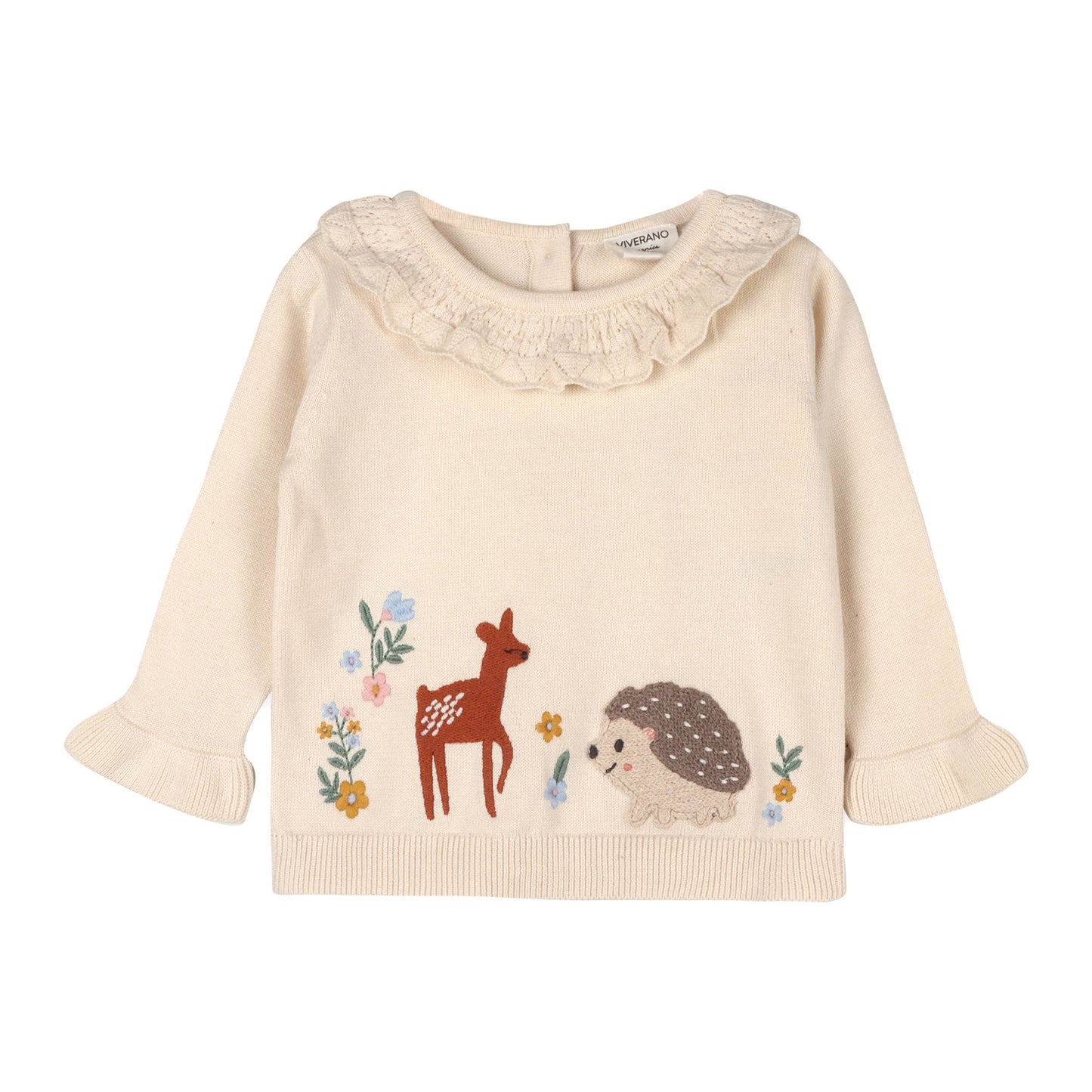 Woodland Embroidered Sweater Knit Set