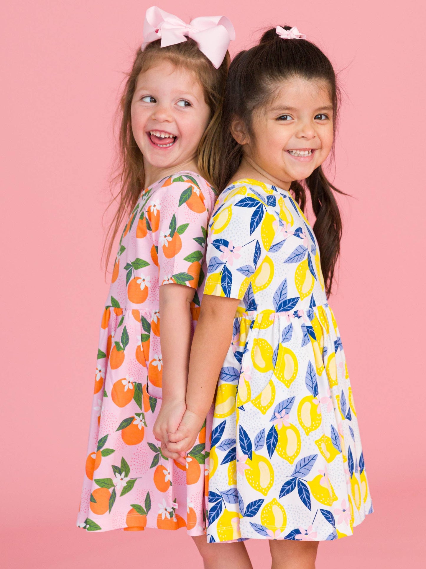 Lemon Capri Knit Twirl Dress