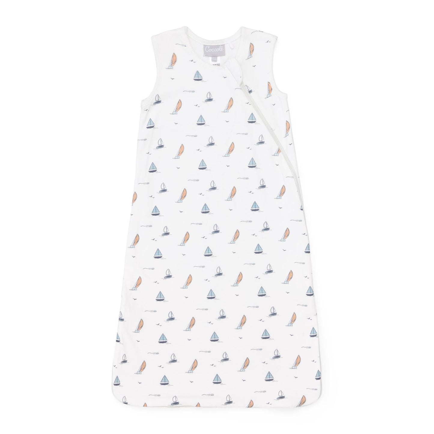 Boats on Cream Sleepsack