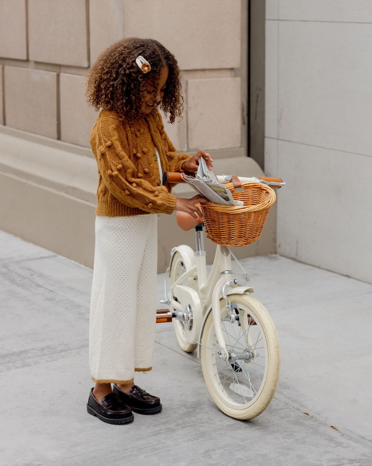 Golden Bobble Cardigan