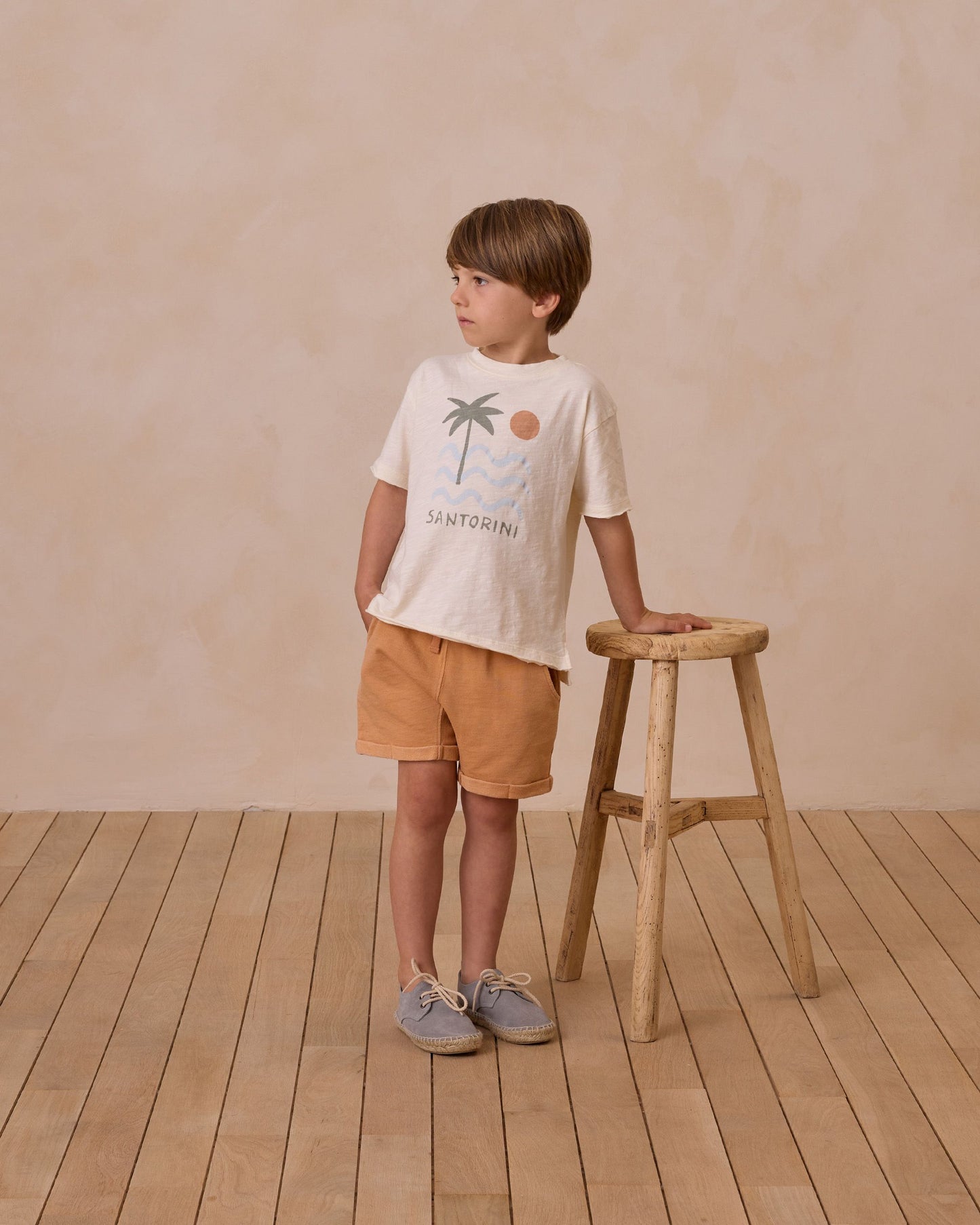 Raw Edge Santorini Tee