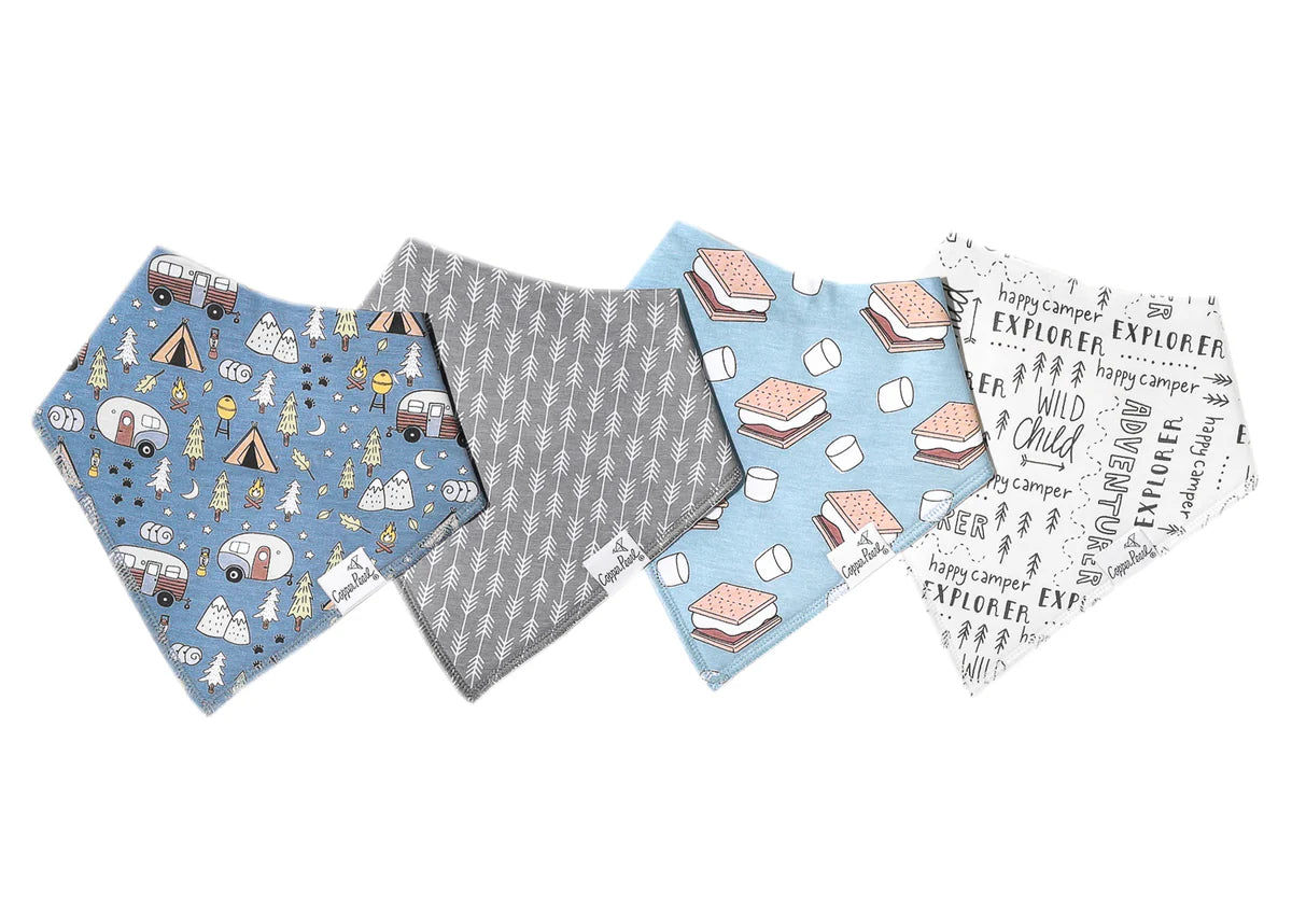 Bridger Baby Bandana Bib (4 Pack)
