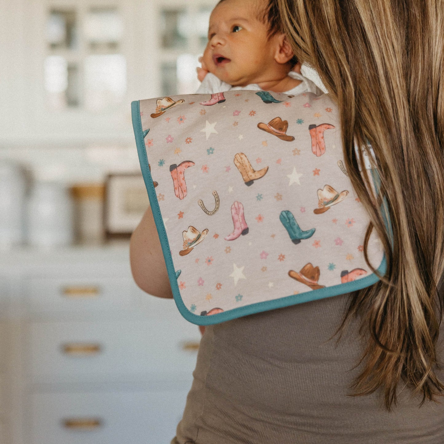 Cheyenne Burp Cloth Set