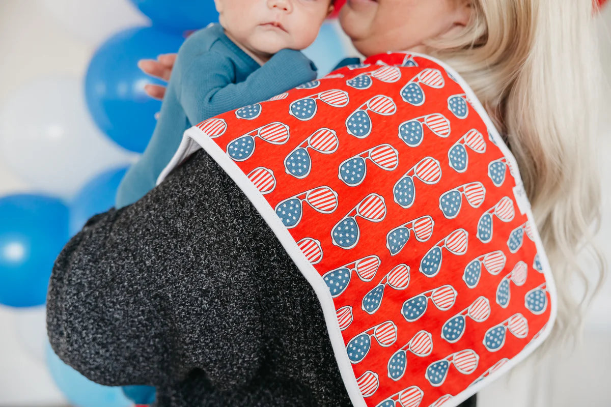 Spangled Burp Cloth Set (3-Pack)