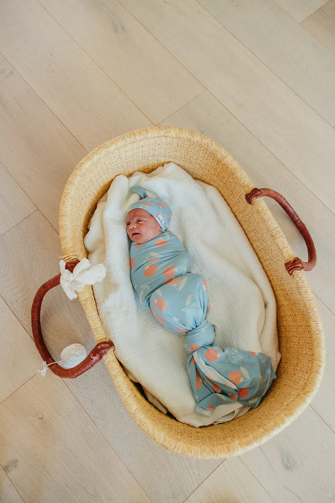 Clementine Top Knot Hat 0-4M