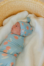 Clementine Top Knot Hat 0-4M