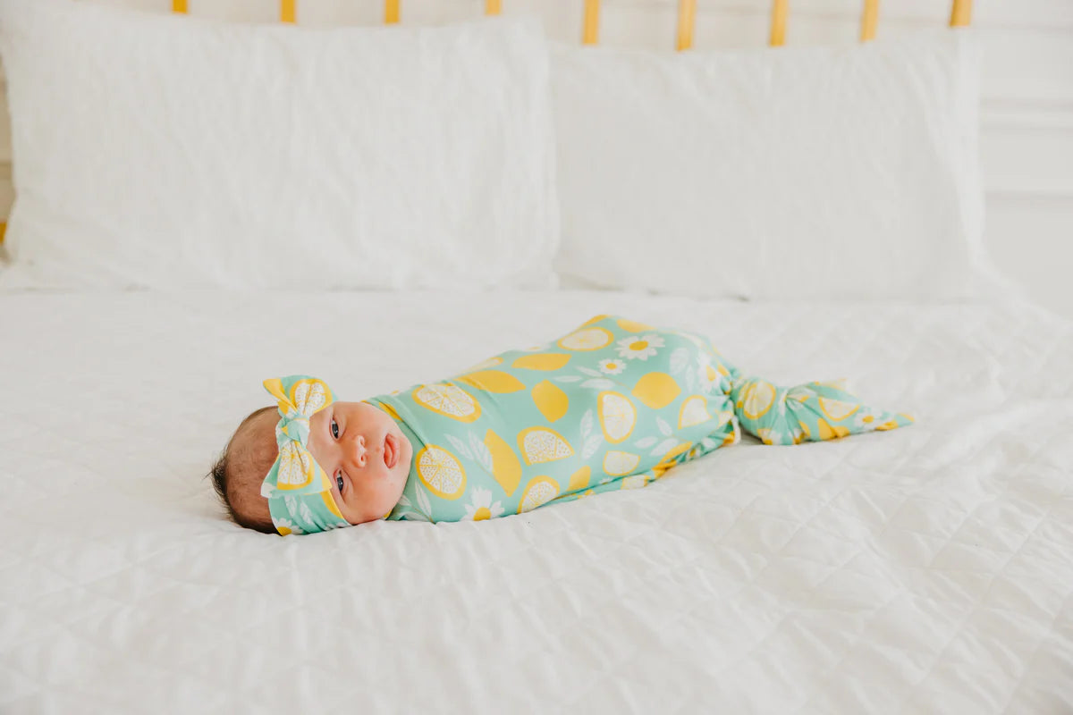 Lemon Single Knit Blanket