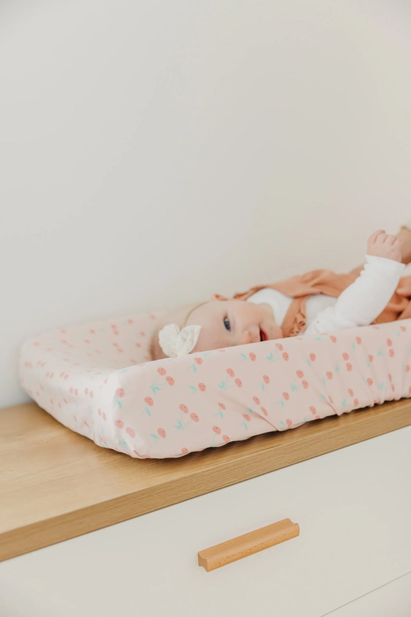 Cheery Changing Pad Cover
