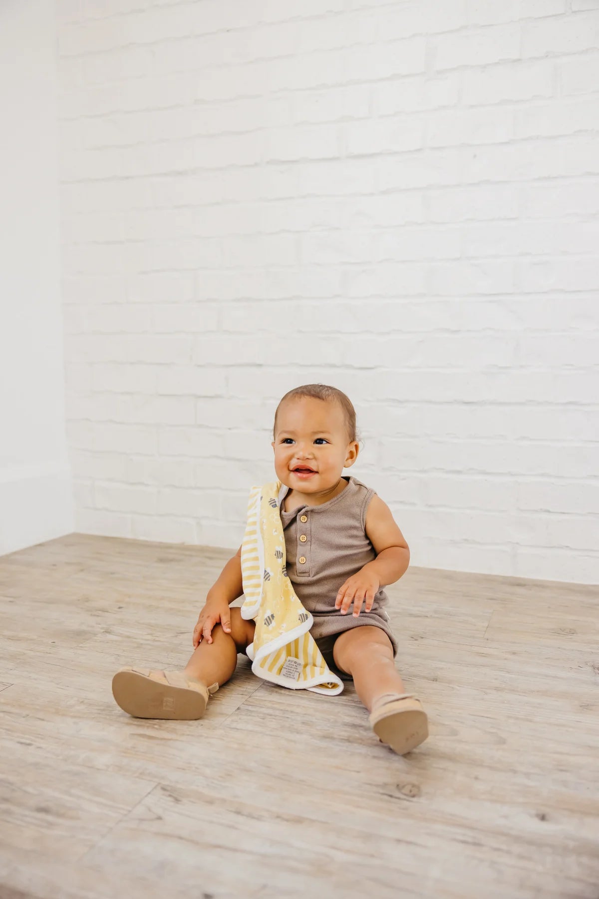 Honeycomb 3-Layer Knit Lovey Set