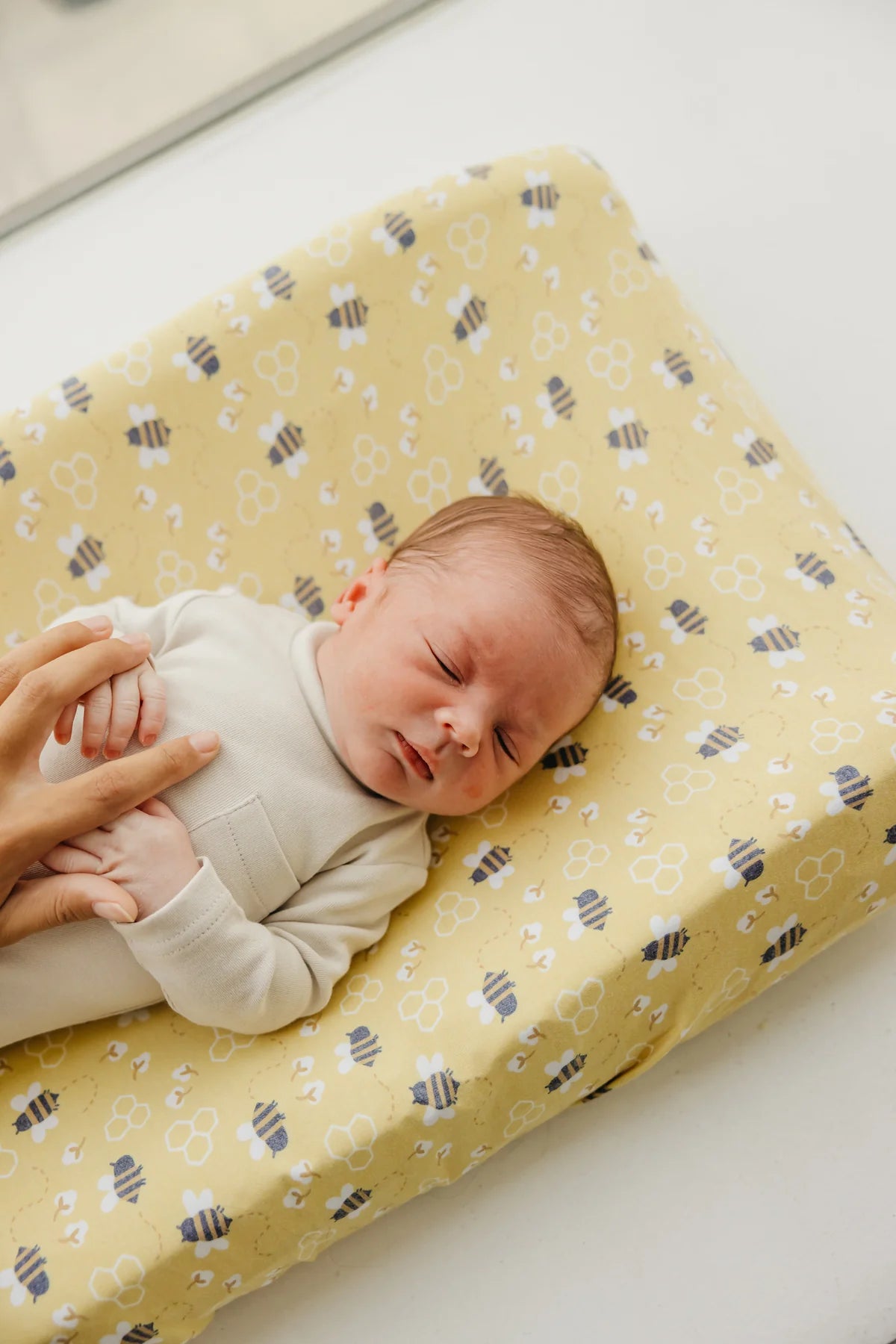 Honeycomb Diaper Changing Pad Cover