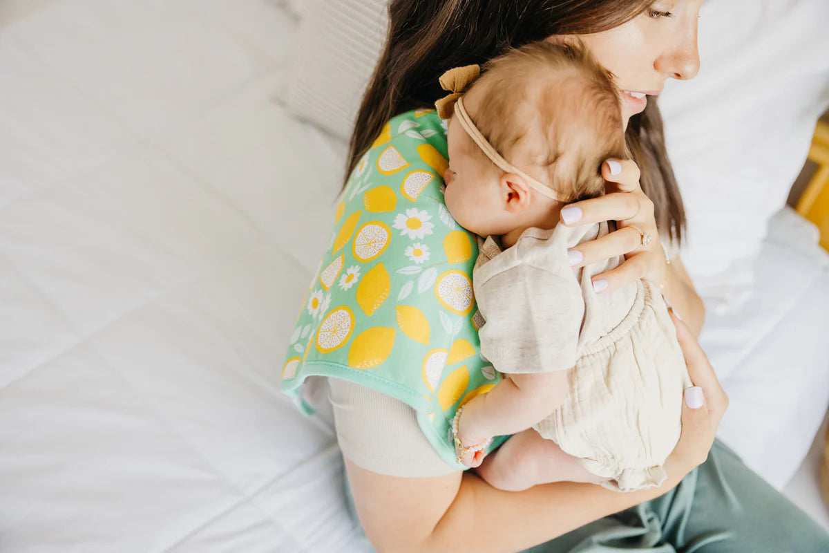 Lemon Burp Cloth Set (3-Pack)