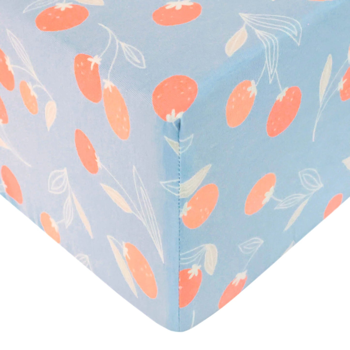 Clementine Premium Crib Sheet