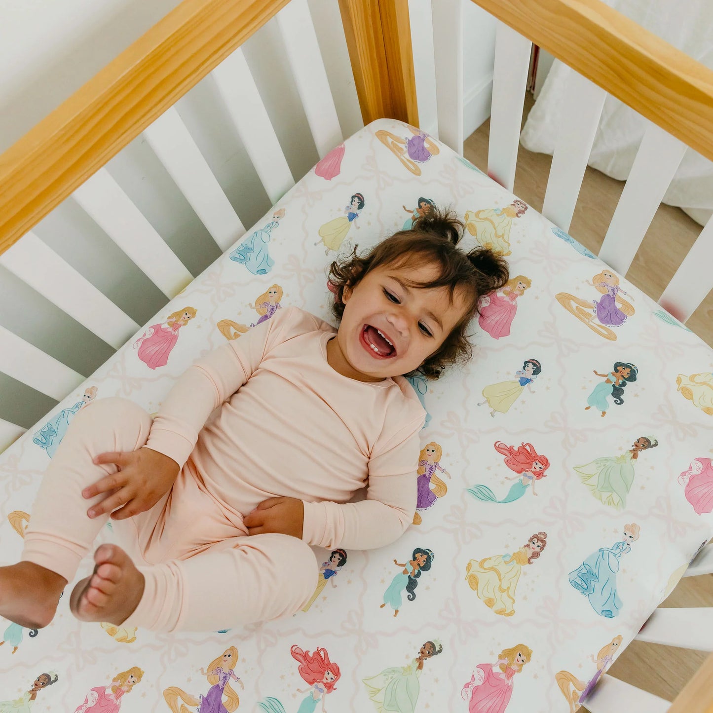 Disney Princess Premium Crib Sheet