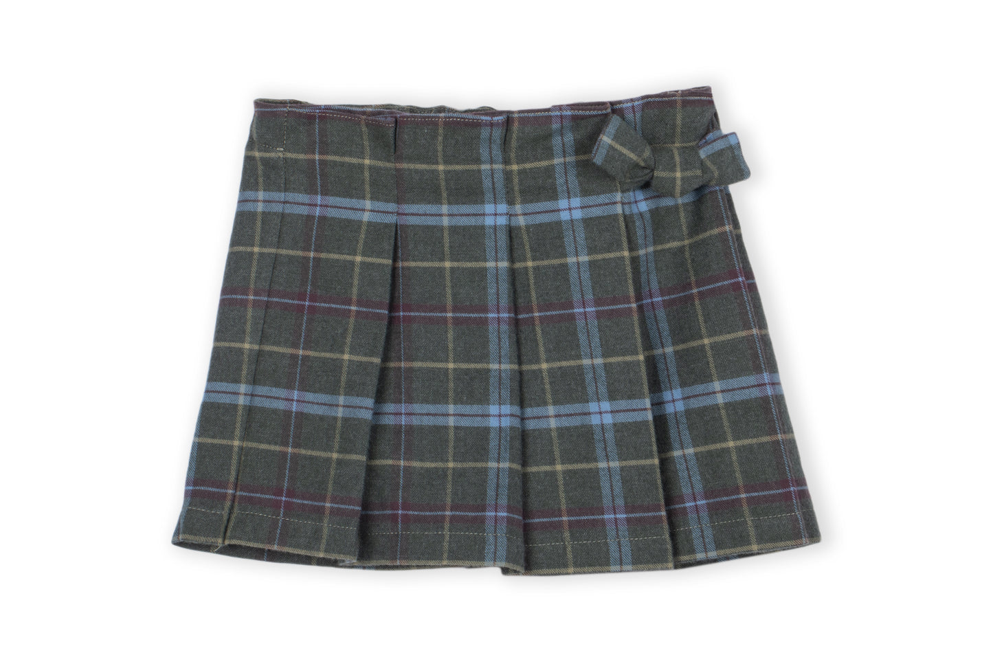 Ready To Start Plaid Skort