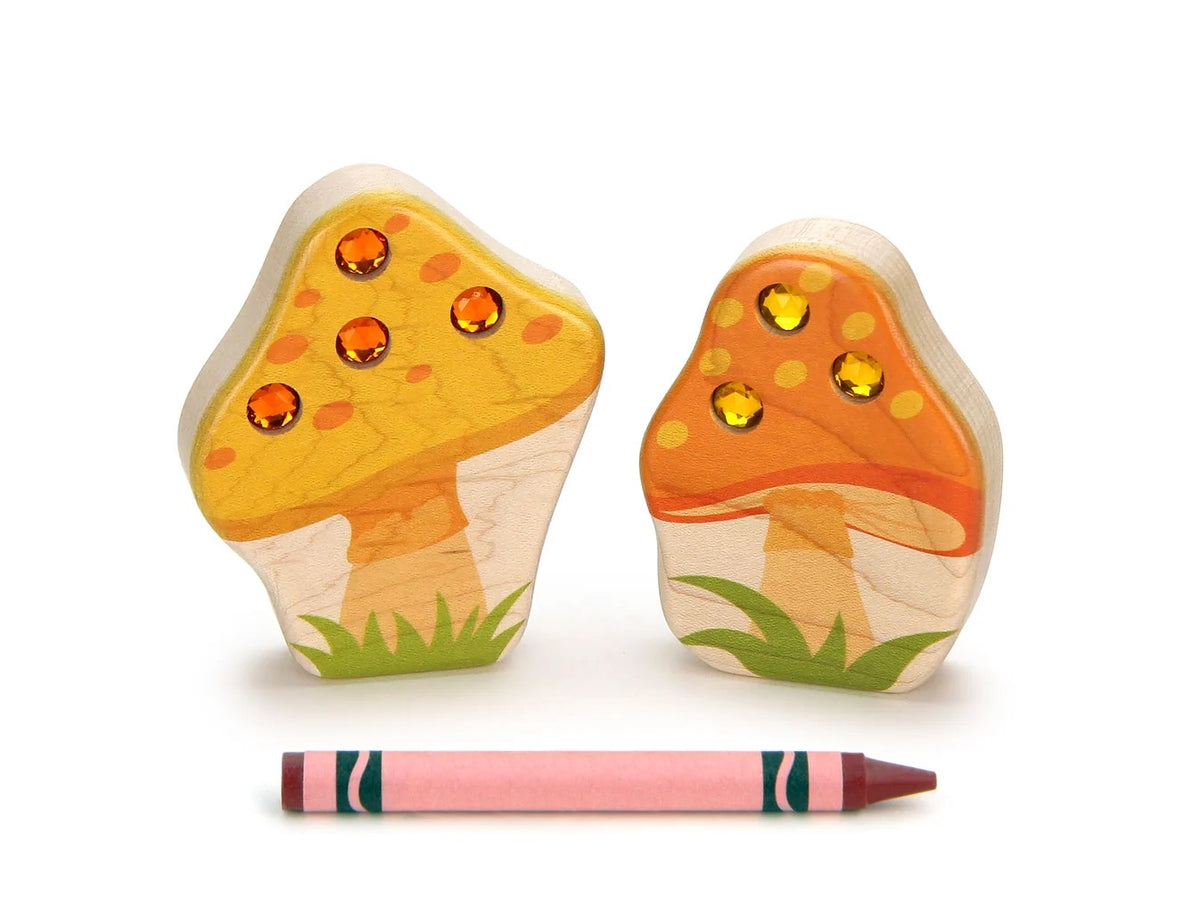 LIMITED! Autumn Toadstool Gem Blocks