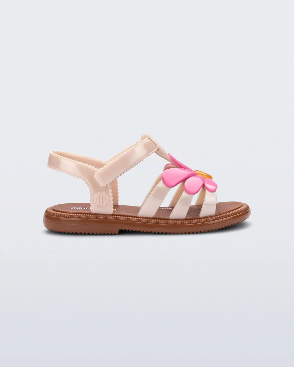 Brown/Pink Hip Bloomy Sandal