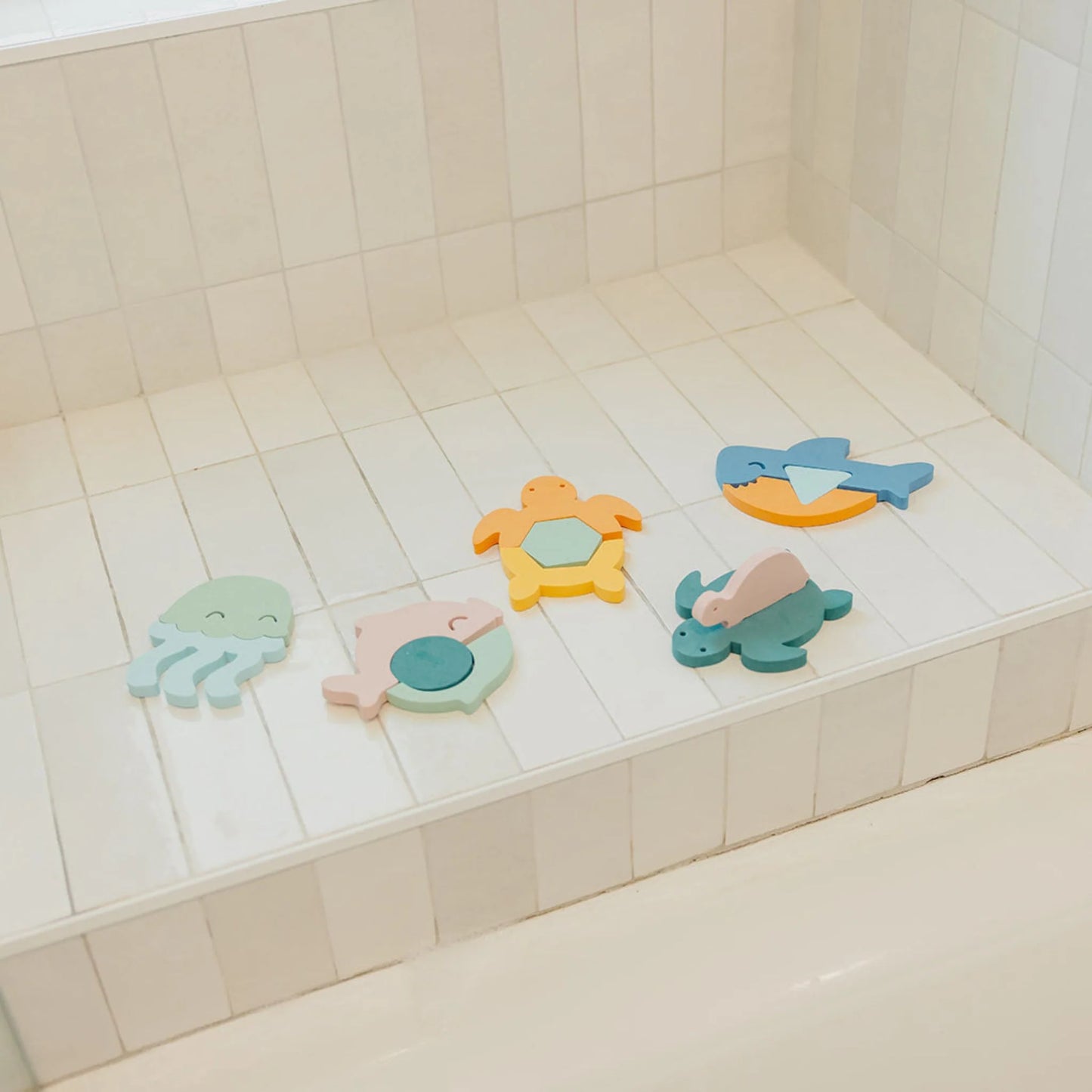 Ocean Foam Bath Playset