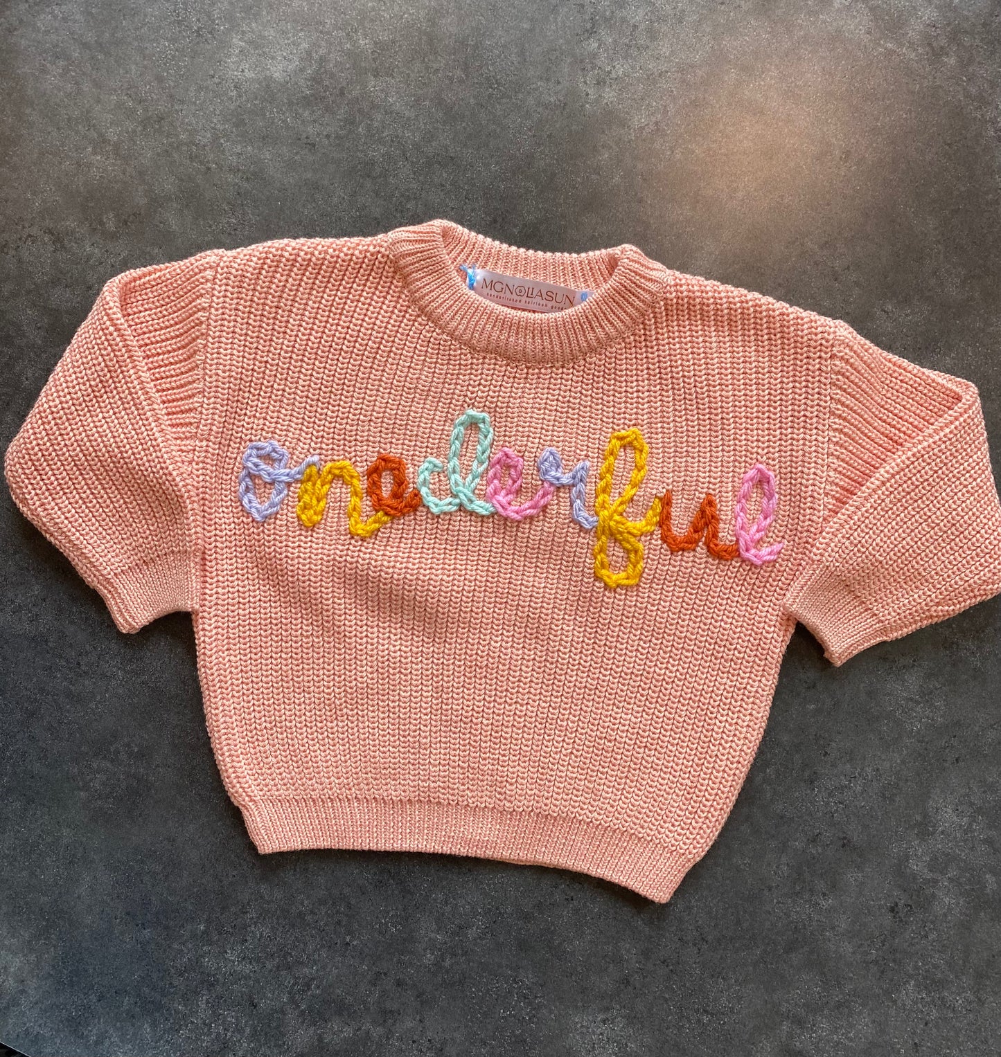 "One-derful" Birthday Sweater