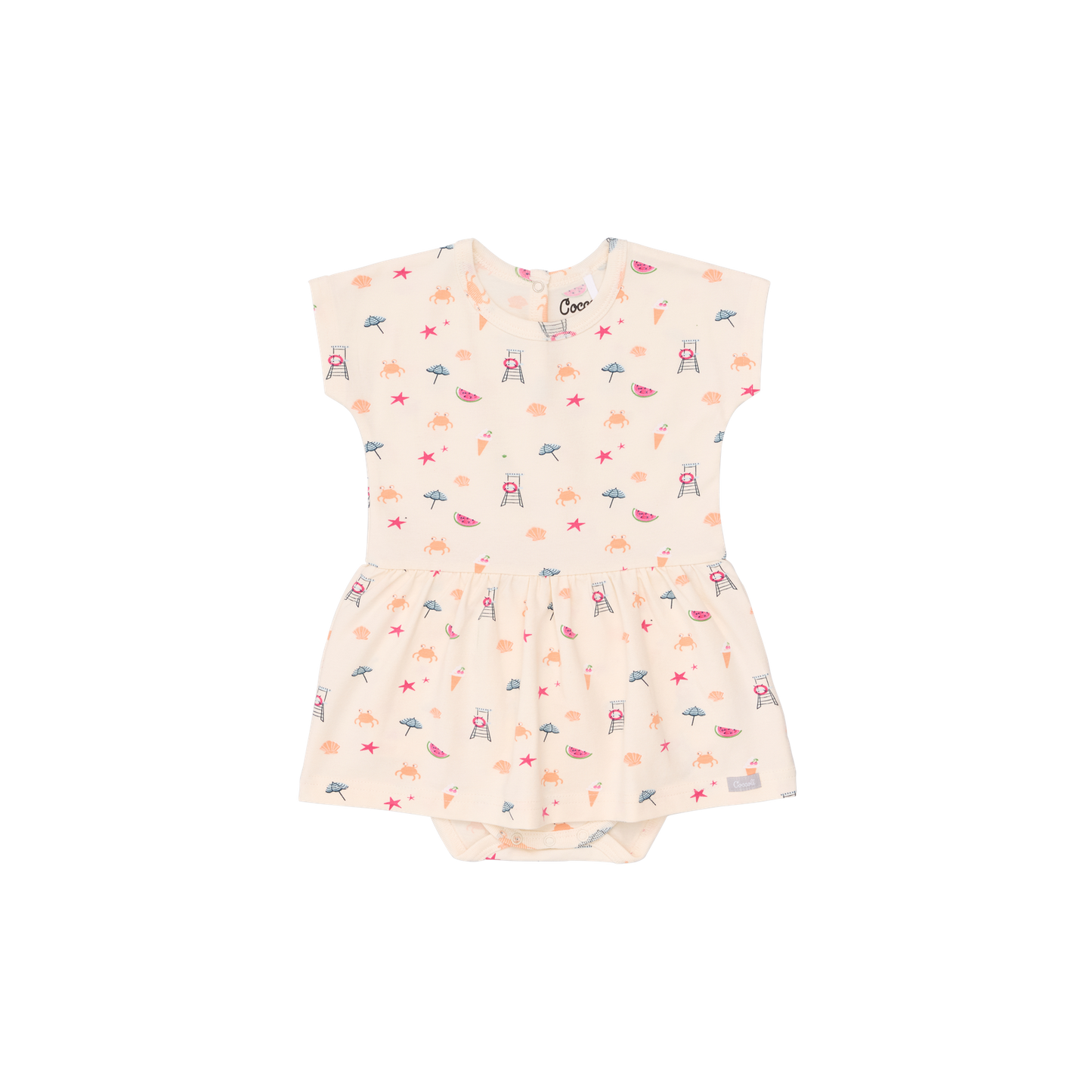 Beach On Whisper Romper