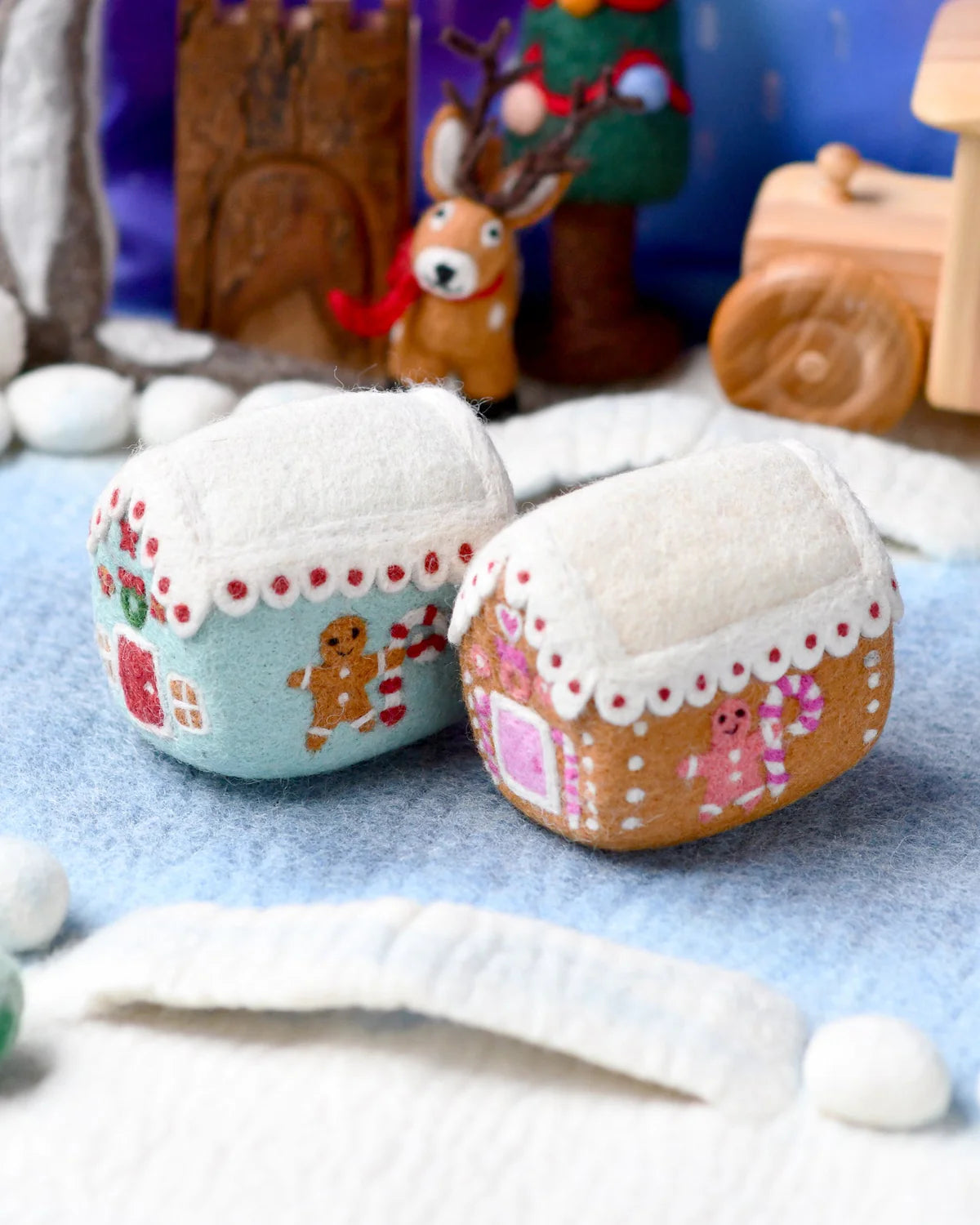 Felt Gingerbread House