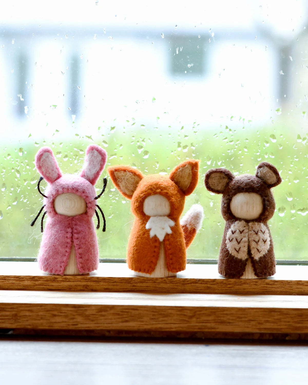 Woodlands Peg Doll Set