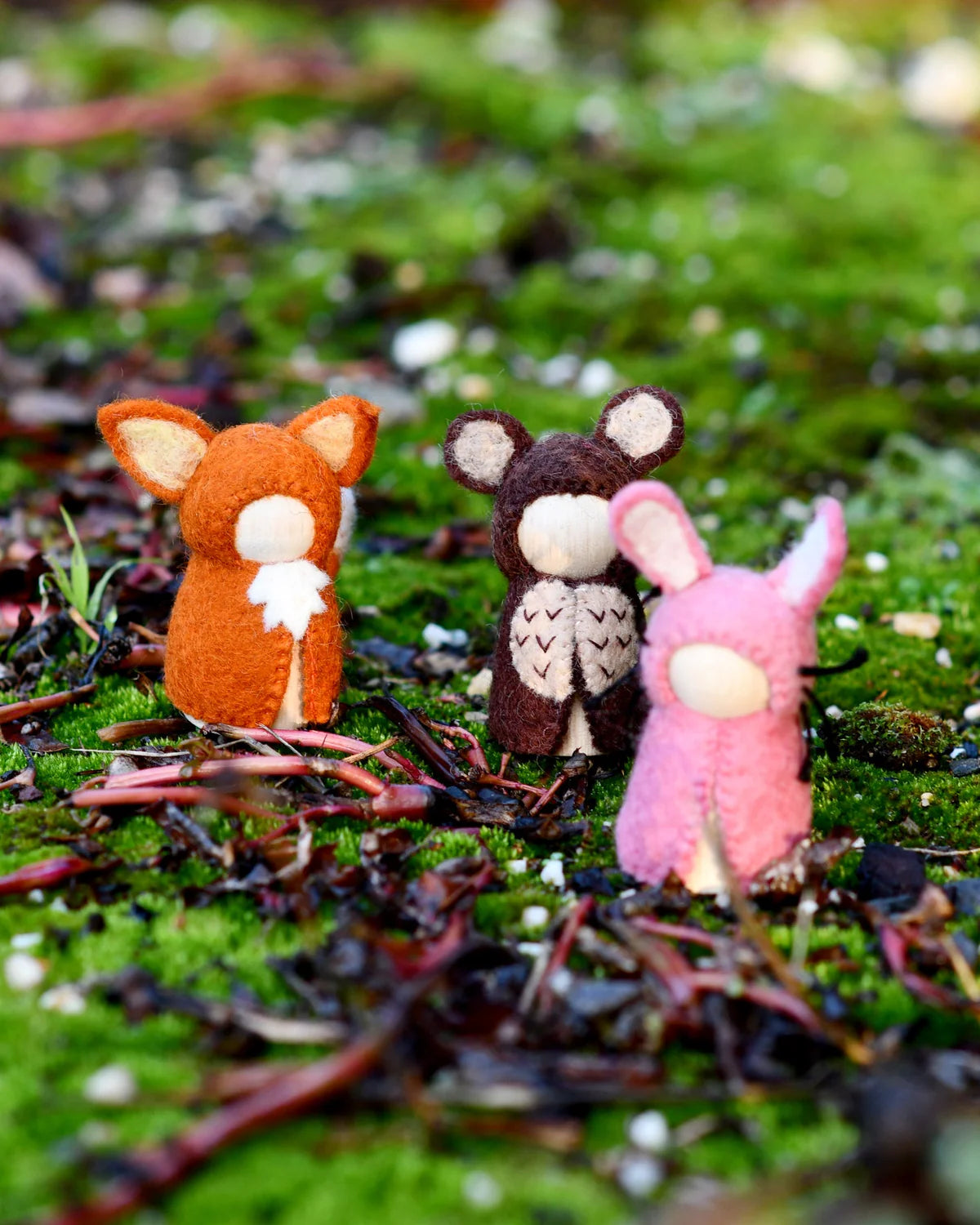 Woodlands Peg Doll Set