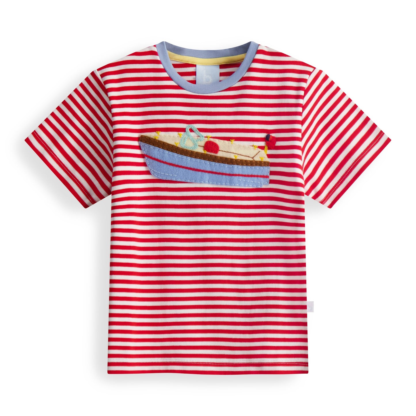 Boat Applique Pima Tee