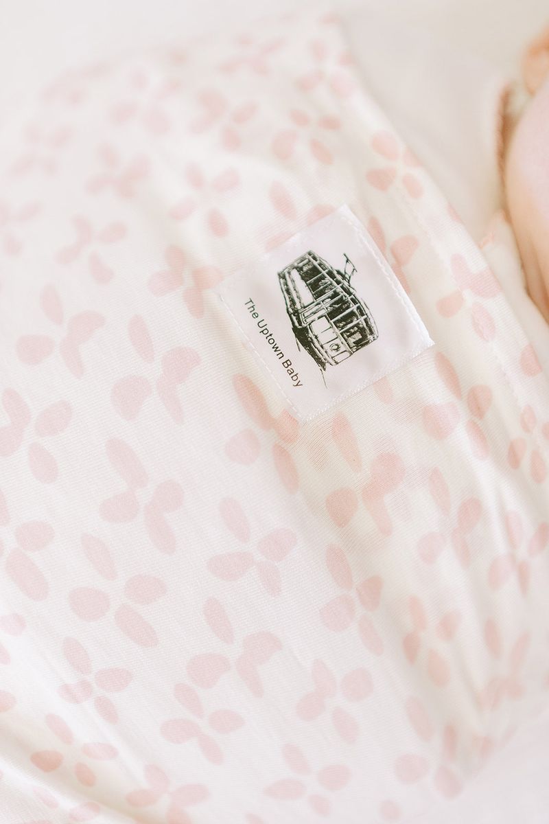 Pink Clover Swaddle