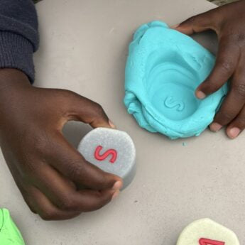 Lowercase Alphabet Stamping Stones