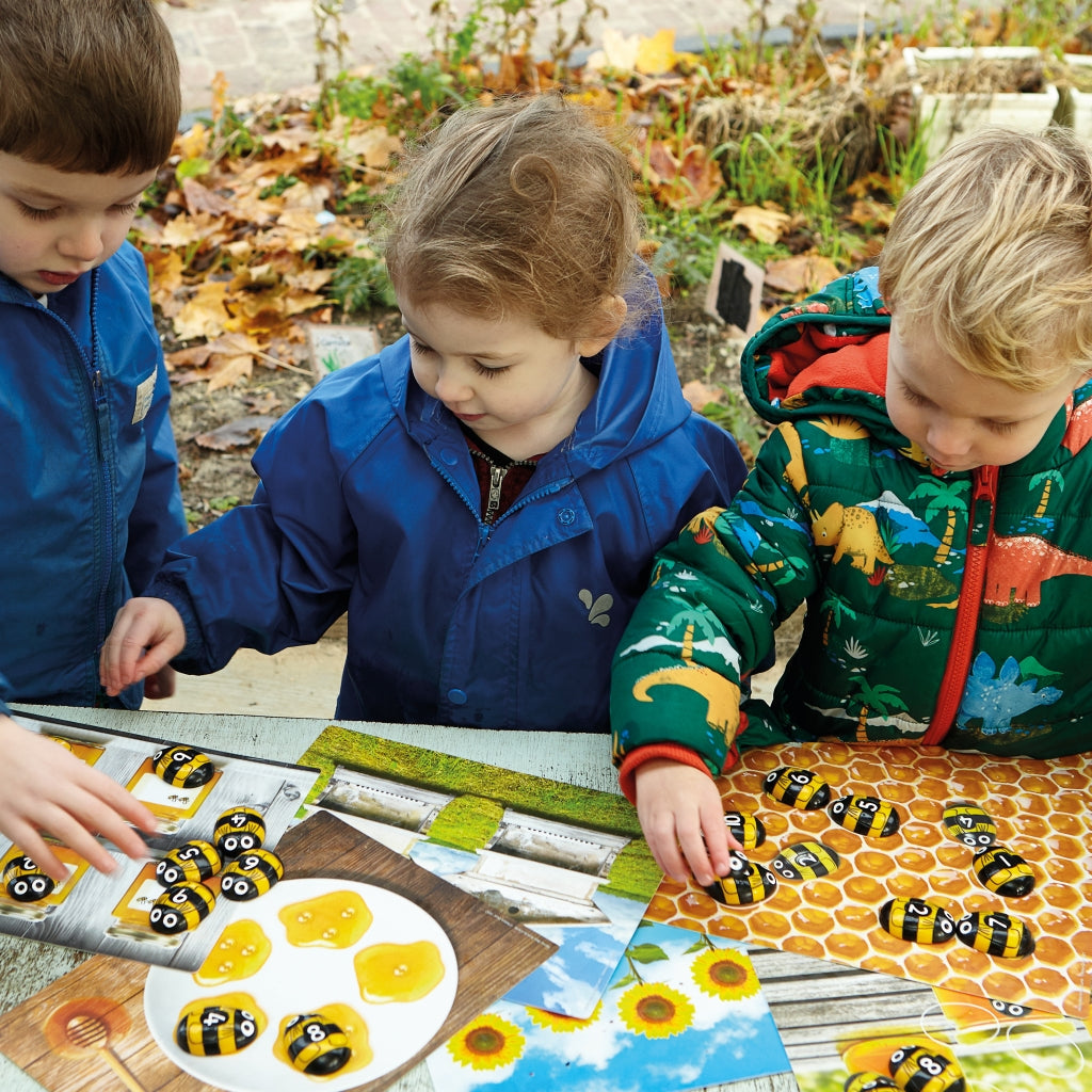 Honey Bee Number Cards