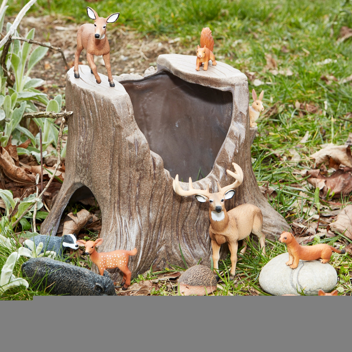 Large Play Tree Stump