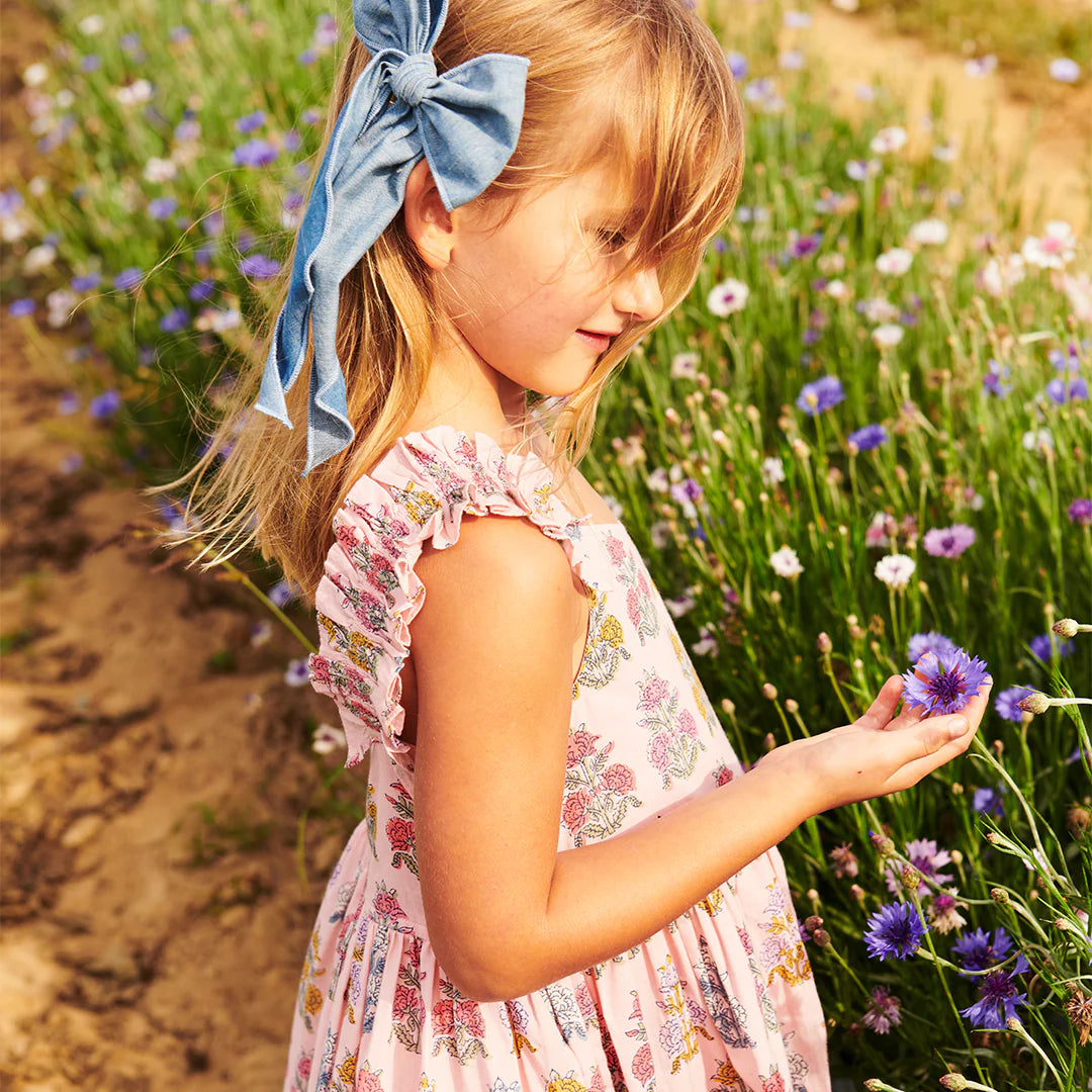 Via Pink Flowerette Dress