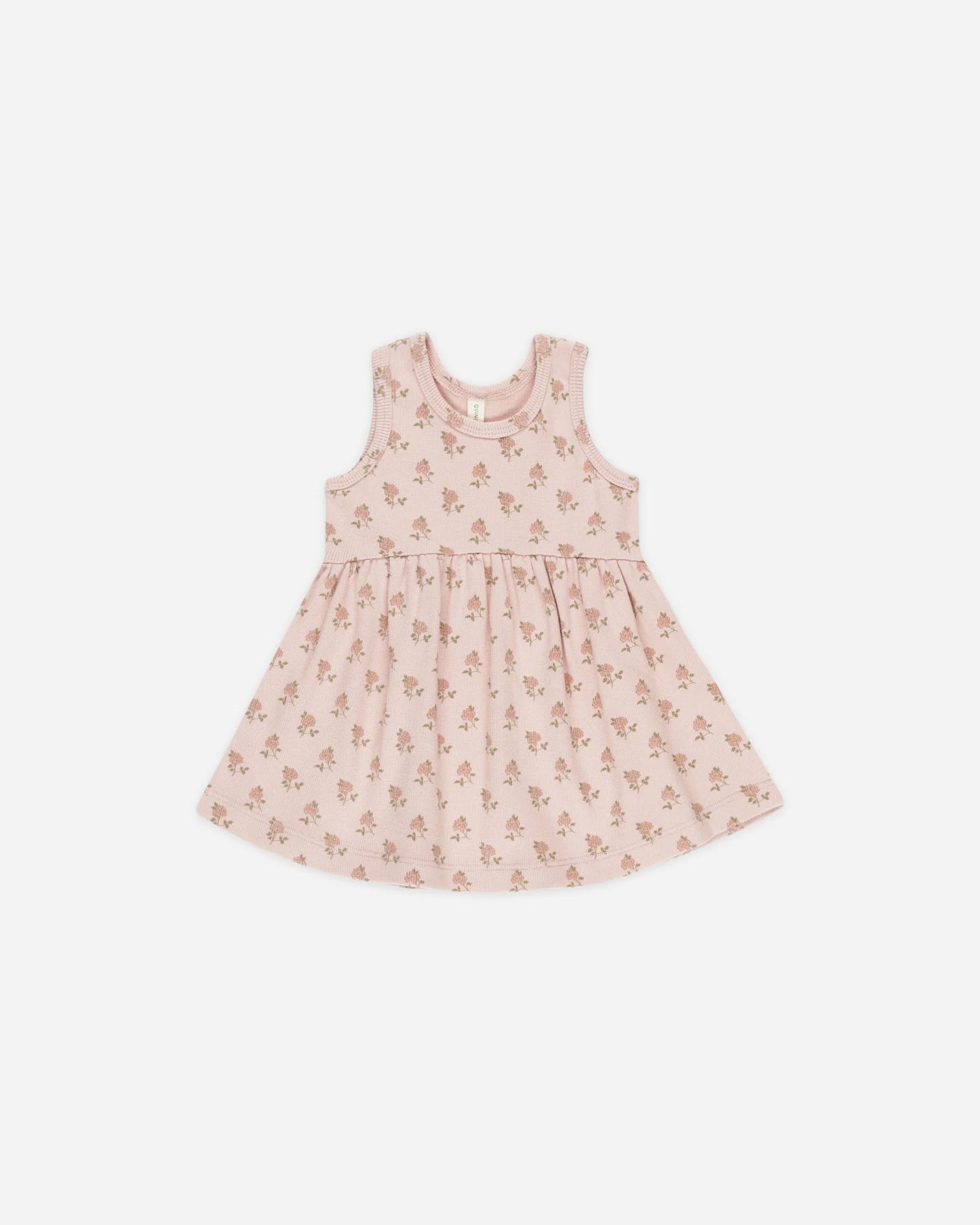 Ribbed Roses Tank Dress