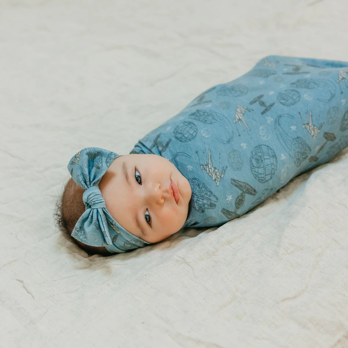 Starships Single Knit Blanket