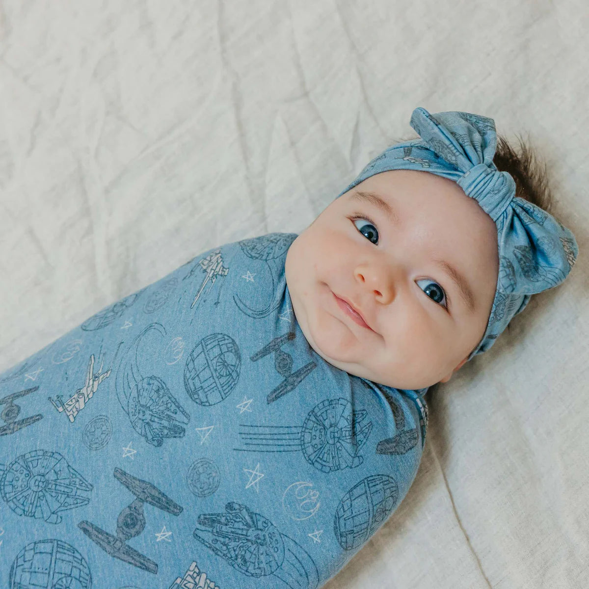 Starships Single Knit Blanket