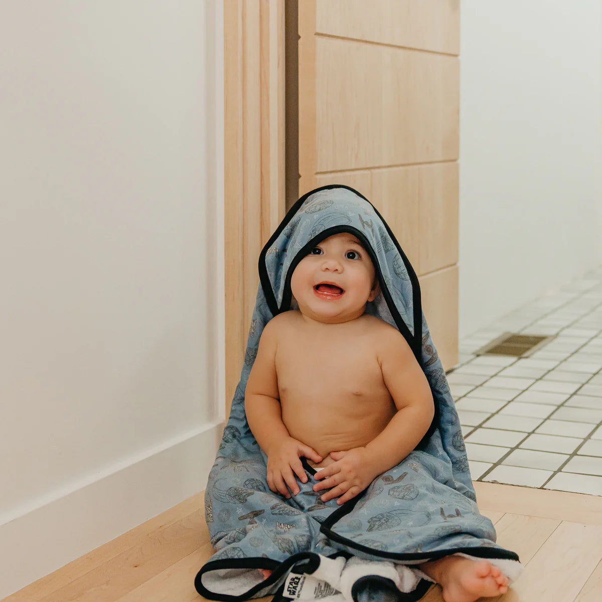 Starships Premium Knit Hooded Towel