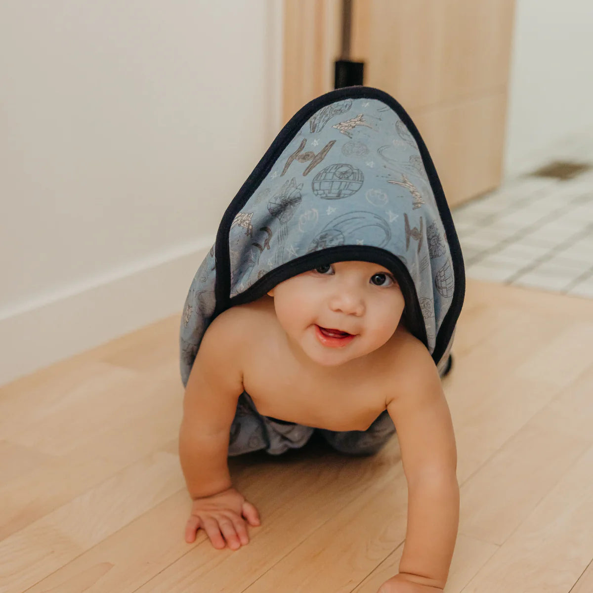 Starships Premium Knit Hooded Towel