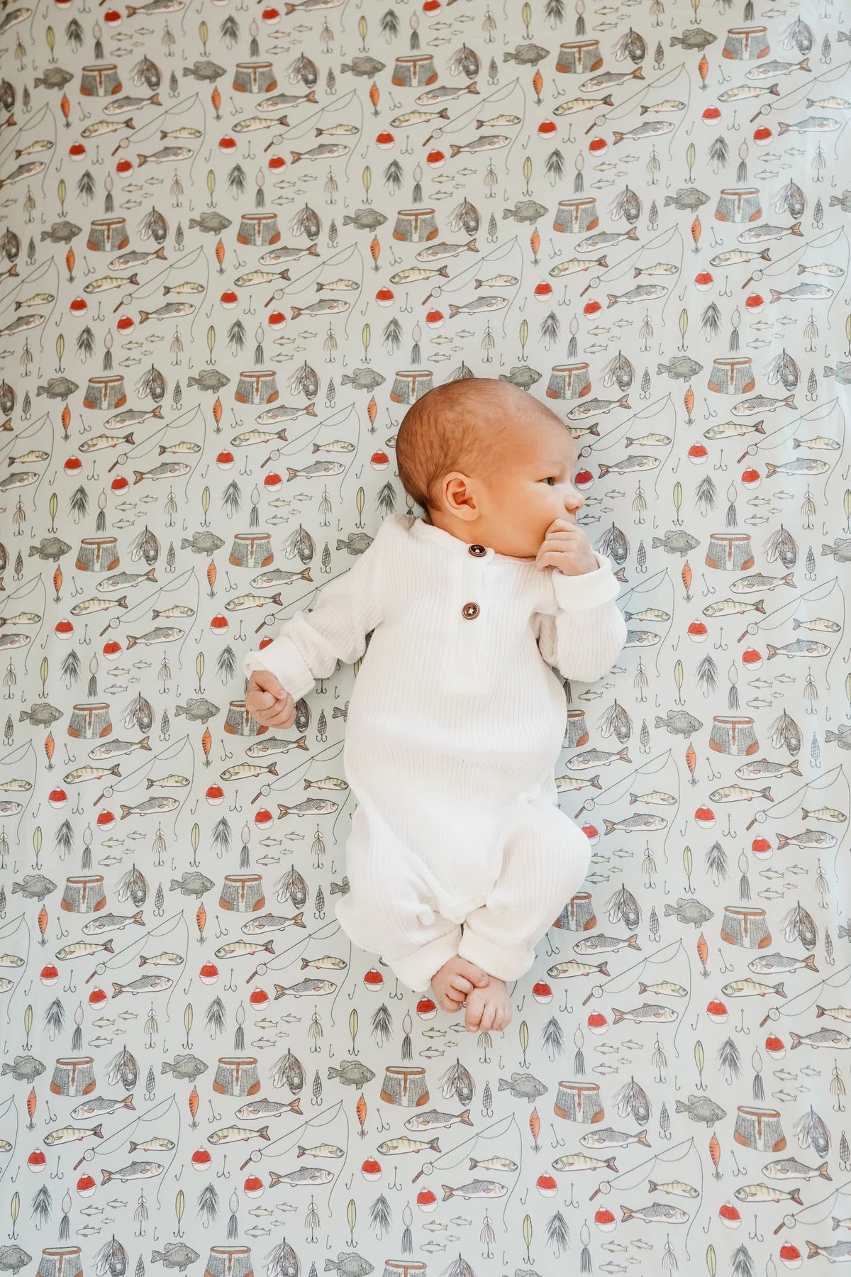 Trout Premium Crib Sheet