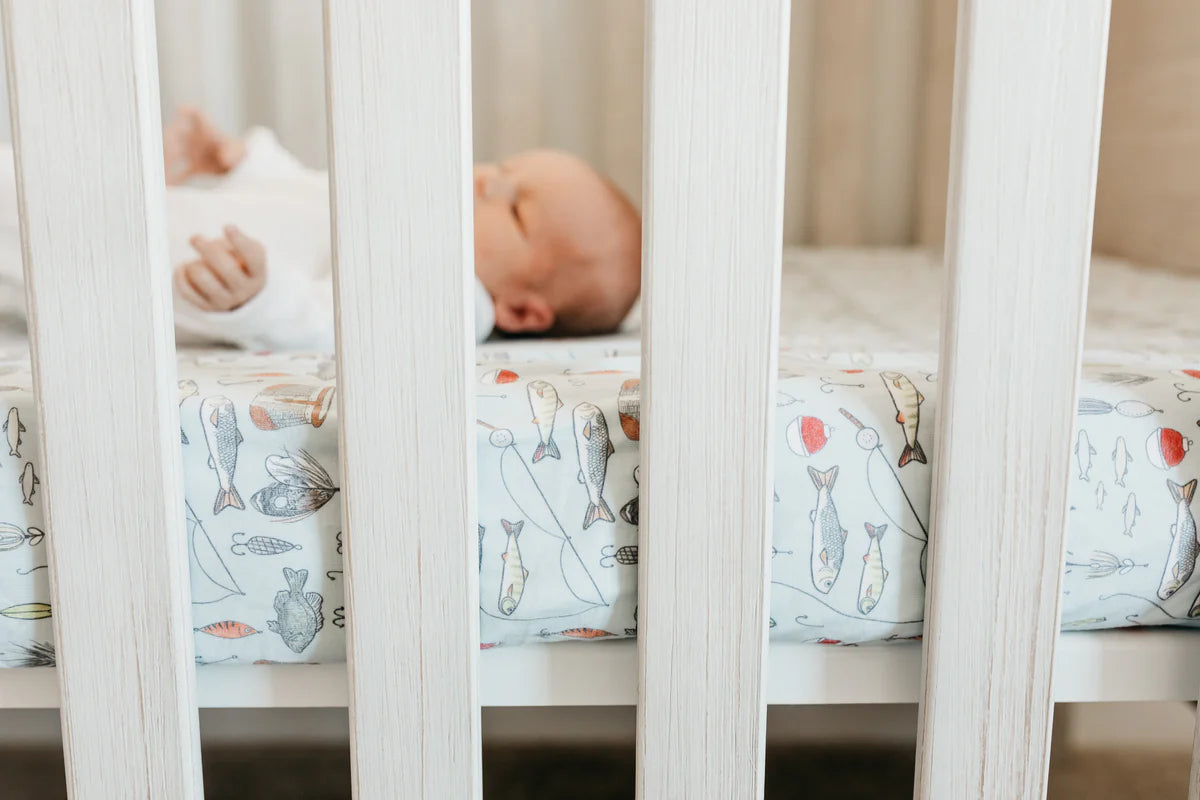 Trout Premium Crib Sheet