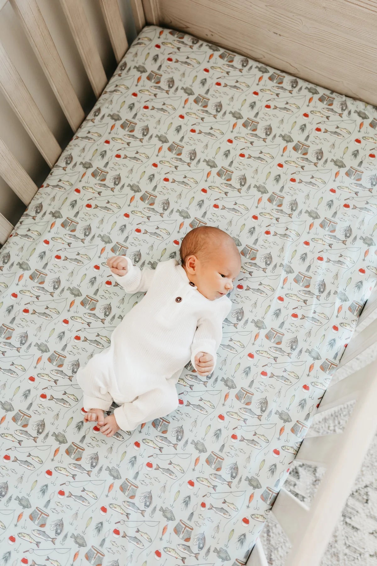 Trout Premium Crib Sheet
