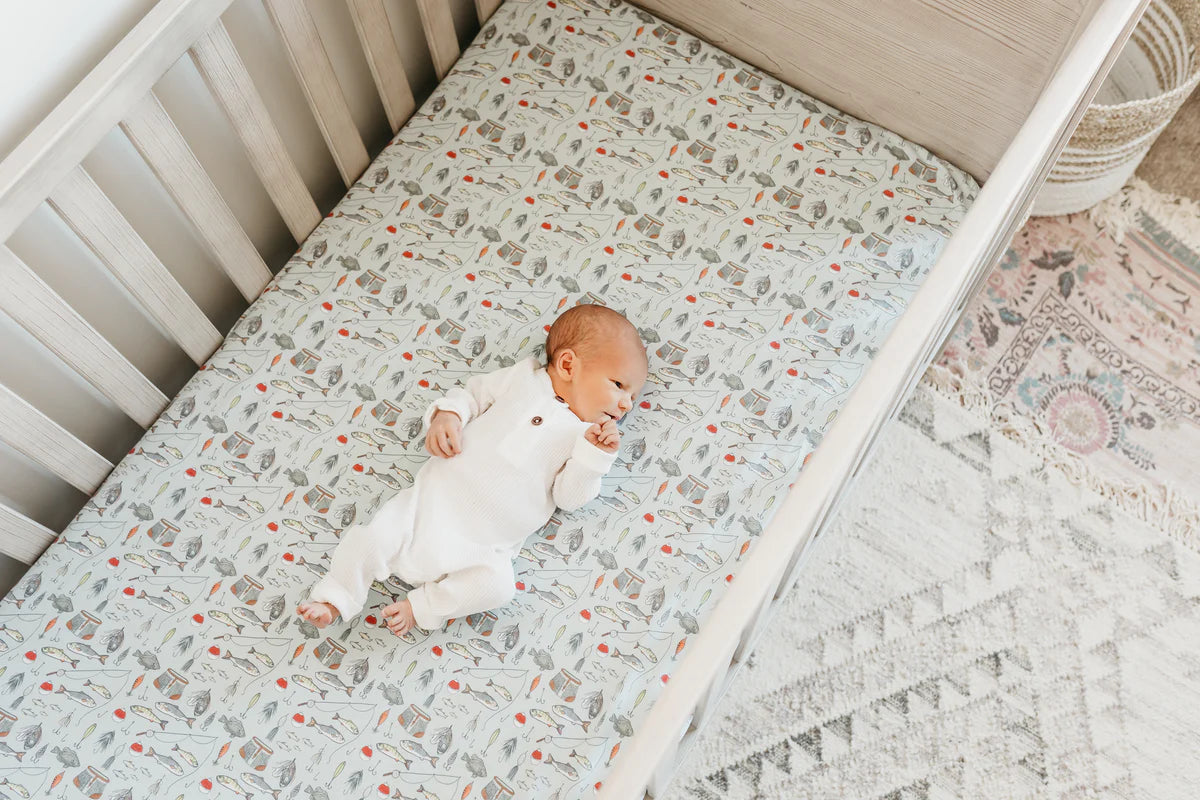 Trout Premium Crib Sheet