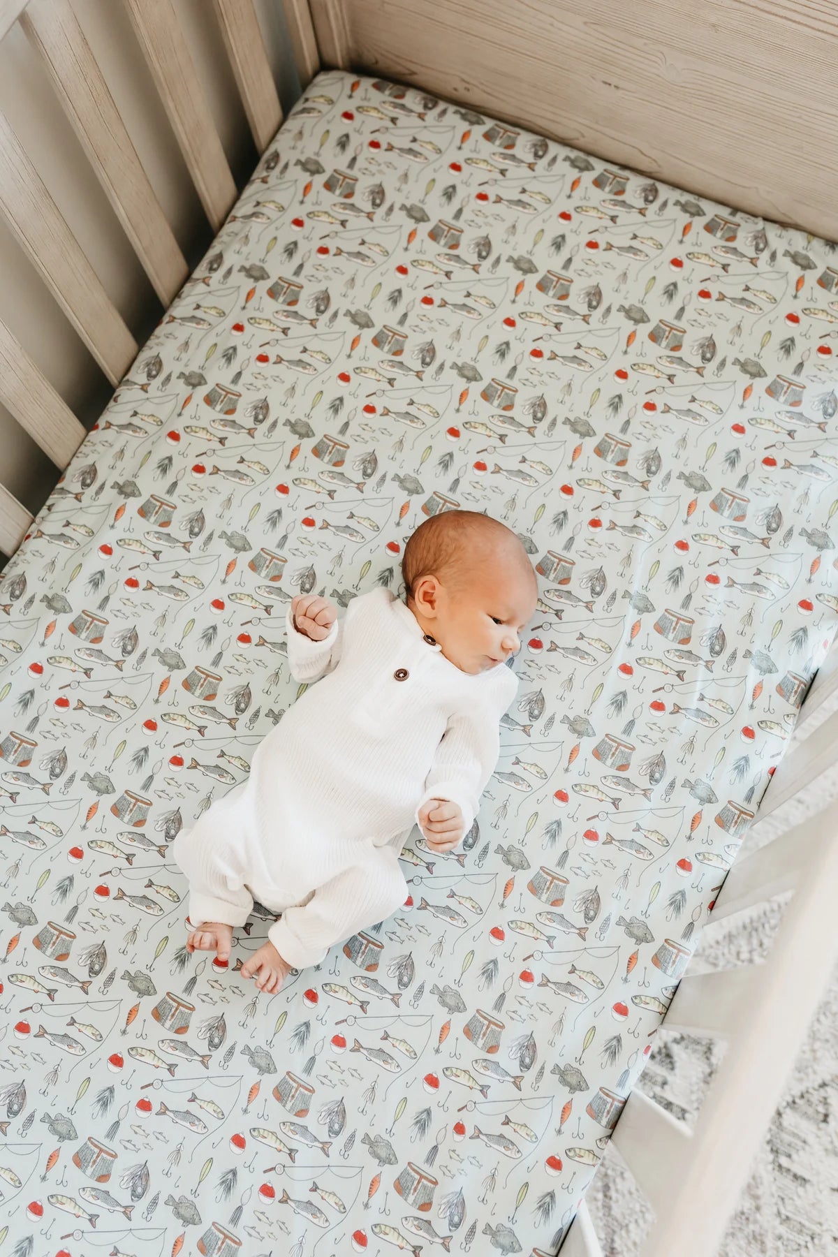 Trout Premium Crib Sheet