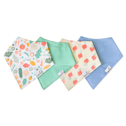 Veggies Bandana Bib Set