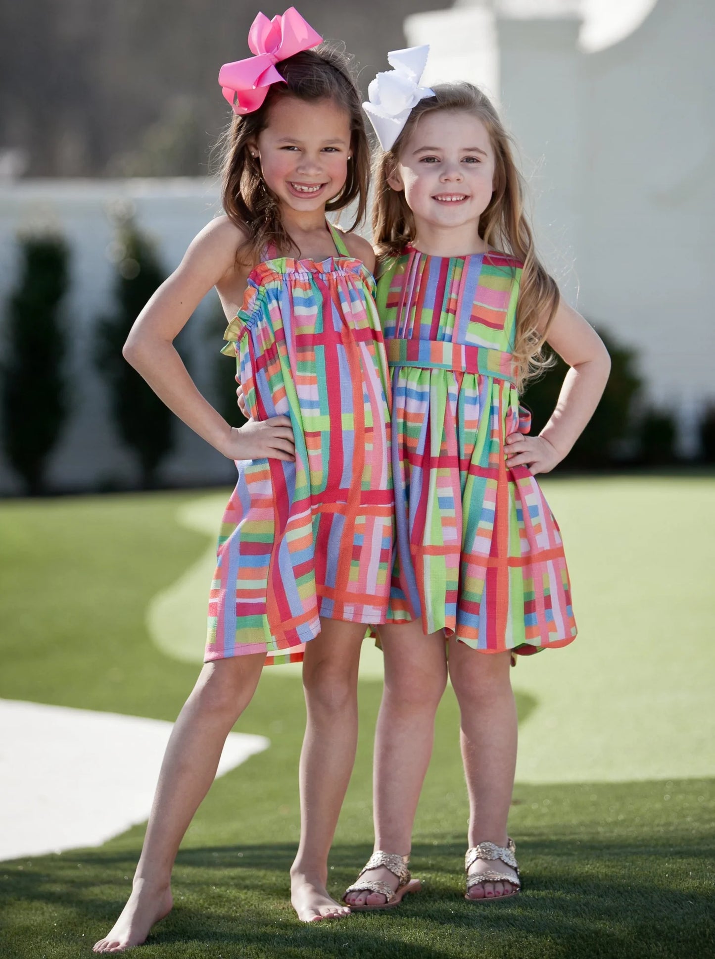 Eloise Rainbow Row Dress