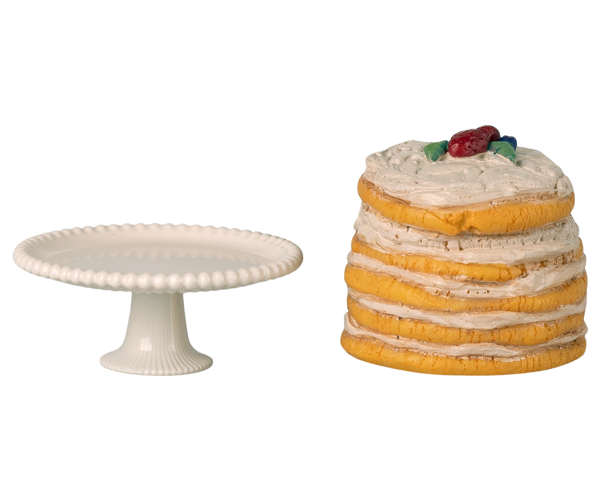 Party Cake and Cake Stand