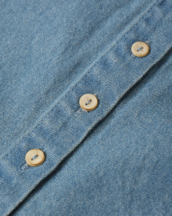 Aaron Washed Blue Top