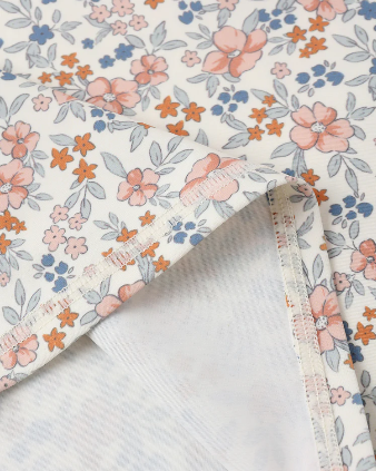 Girls Flower Field Rashguard Set