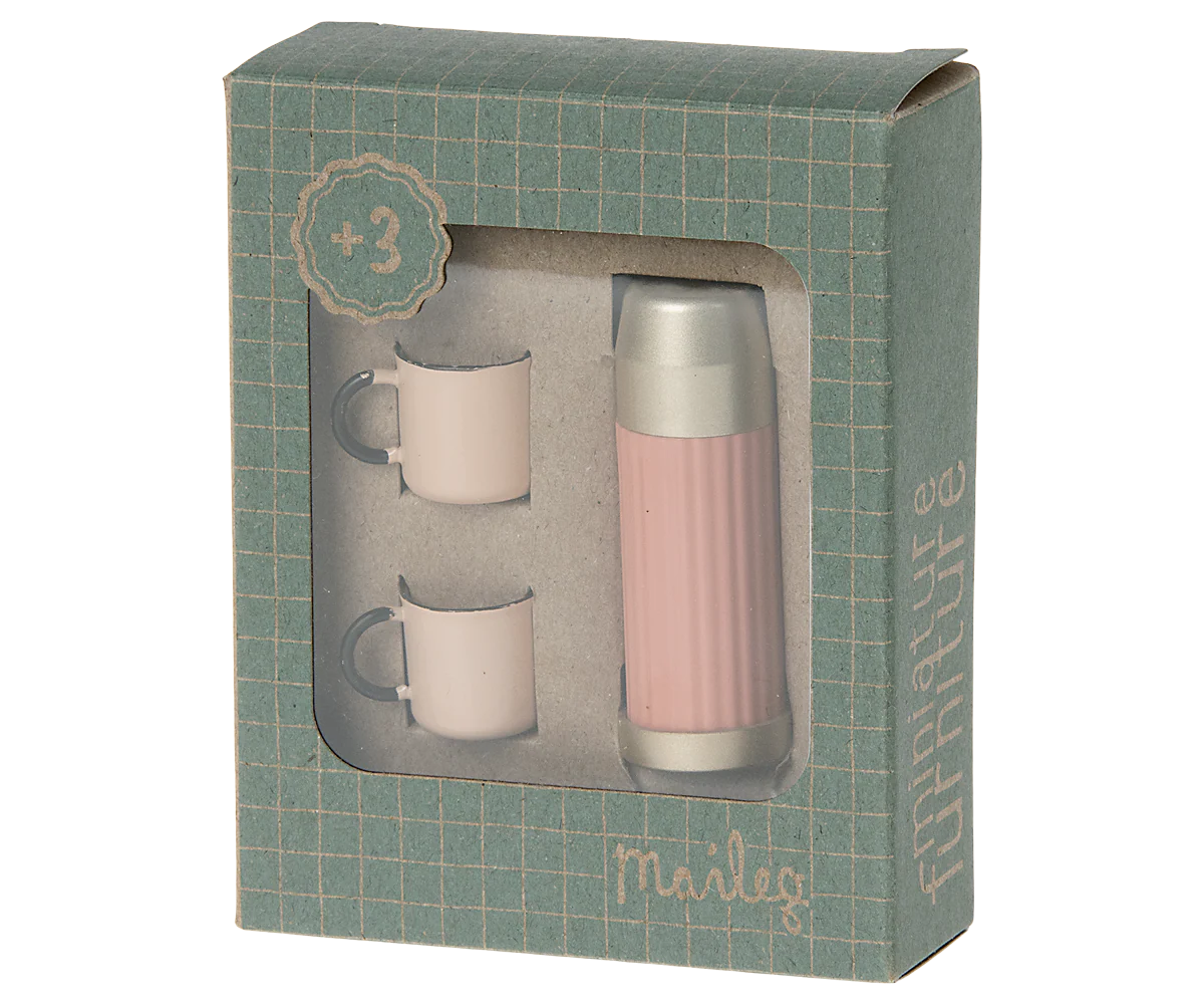 Thermos & Cups, Coral