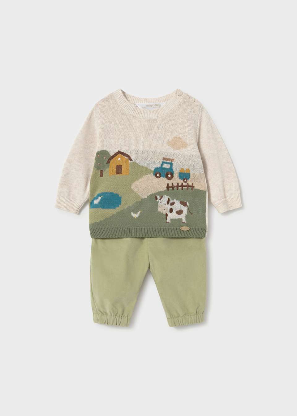 Little Farm Adventure 2-Pc Outfit